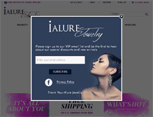 Tablet Screenshot of ialurejewelry.com